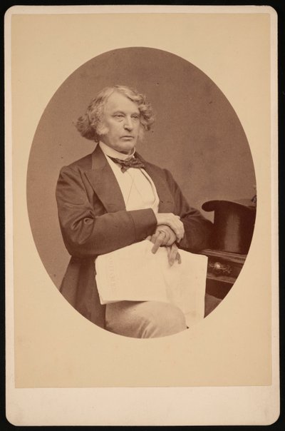 Portrait of Charles Sumner by George K Warren
