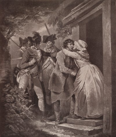 Deserter Taking Leave of his Wife, 1791-1909 by George Keating