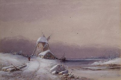 Winter Landscape by George Knox