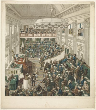 First National Assembly in The Hague, 1796 by George Kockers