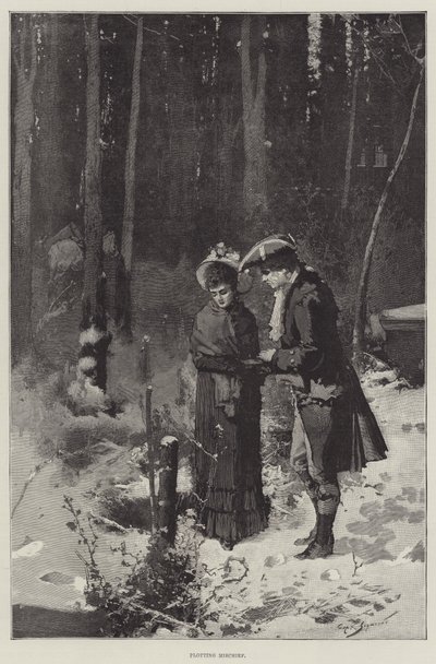 Plotting Mischief by George L. Seymour