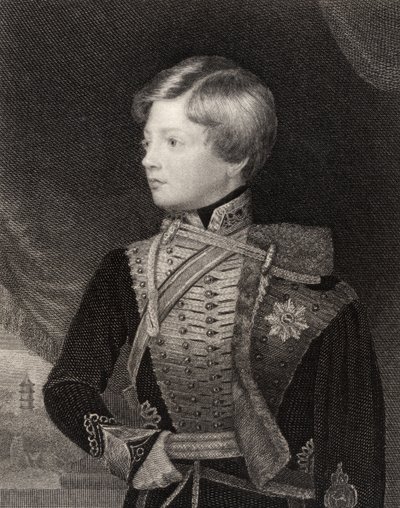 George V, King of Hanover, Engraved by T.A. Dean, from 