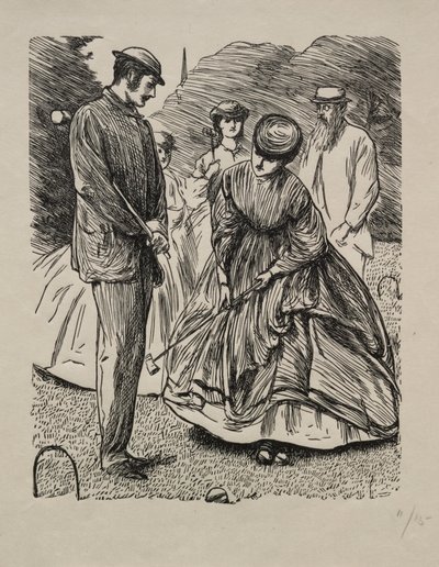 How Not to Play the Game by George Louis Palmella Busson Du Maurier