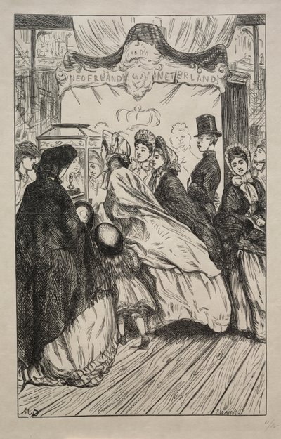 Jewels at the Great Exhibition by George Louis Palmella Busson Du Maurier