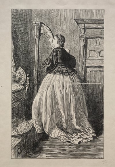 O Sing Again that Simple Song by George Louis Palmella Busson Du Maurier
