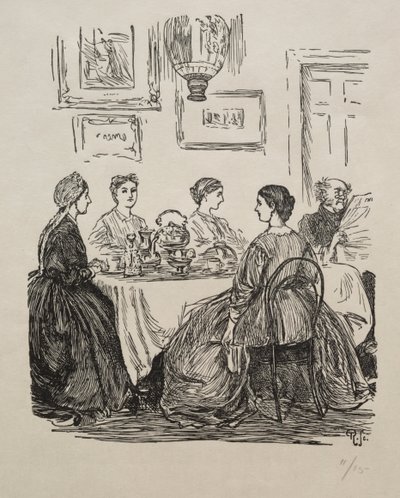 The Annual Question - Where Shall We Go? by George Louis Palmella Busson Du Maurier