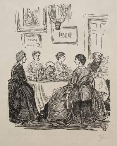 The Annual Question - Where Shall We Go by George Louis Palmella Busson Du Maurier