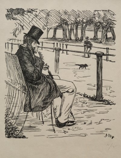 The Last of the Barons, 1855 by George Louis Palmella Busson Du Maurier