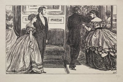 The Queen of Diamonds - How She Was Won and Lost by George Louis Palmella Busson Du Maurier