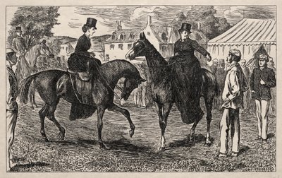 Why the Pifflers Lost Their Return Match, 1865 by George Louis Palmella Busson Du Maurier