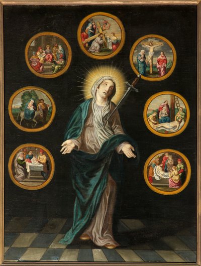 Parish Church (Parochiekerk Onze-Lieve-Vrouw). Interior. by Bartolome Esteban and studio Murillo