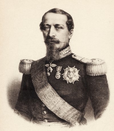 Portrait of the French Emperor Napoleon III by Bartolome Esteban and studio Murillo