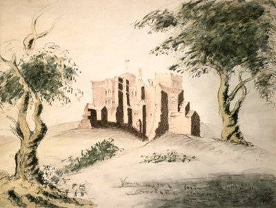 The Old Manor House of Woodstock, 18th century by George Marquis of Blandford
