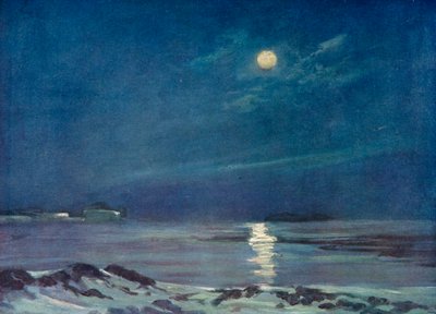 Full Moon in the Winter by George Marston