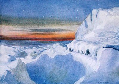 The Return of the Sun in the Antarctic, illustration from 