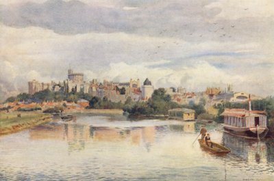 Windsor from the River by George Moore Henton