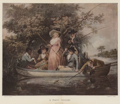A Party Angling by George Morland