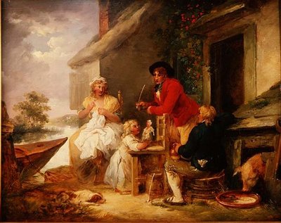 Cottage Door by George Morland
