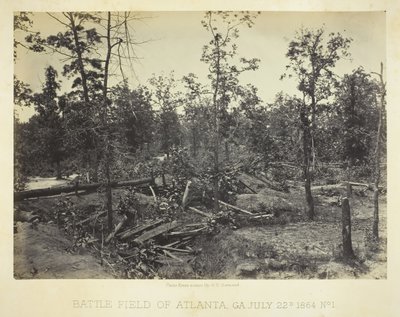 Battle Field of Atlanta, GA No. 1 by George N. Barnard