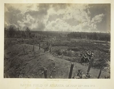 Battlefield of Atlanta, GA, No. 2 by George N. Barnard