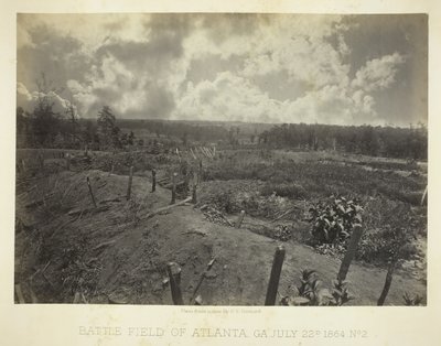 Battle Field of Atlanta, GA, No. 2 by George N. Barnard