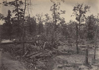 Battle Field of Atlanta, Georgia, July 22nd 1864 No. 1, 1860s by George N. Barnard