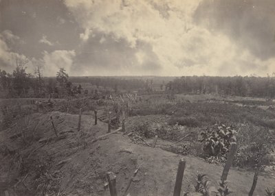 Battle Field of Atlanta, Georgia, July 22nd 1864 No. 2, 1860s by George N. Barnard