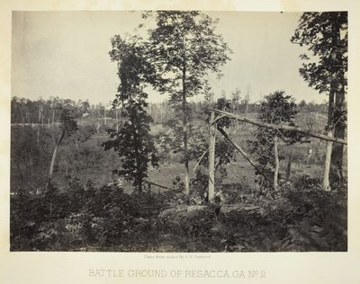 Battle Ground of Resacca, GA, No. 2 by George N. Barnard