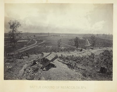 Battle Ground of Resacca, GA, No. 4 by George N. Barnard