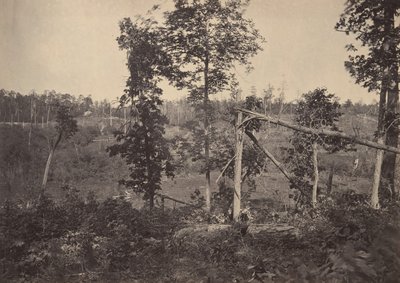 Battle Ground of Resacca, Georgia No. 2, 1860s by George N. Barnard