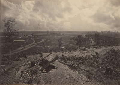 Battle Ground of Resacca, Georgia No. 4 by George N. Barnard