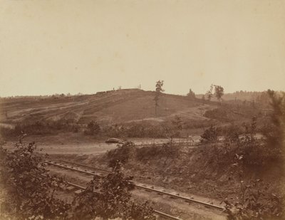 Battlefield in Atlanta, 1864 by George N. Barnard