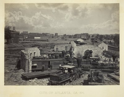 City of Atlanta, GA, No. 1 by George N. Barnard