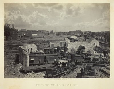 City of Atlanta, GA, No. 1 by George N. Barnard