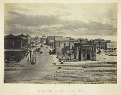 City of Atlanta, GA, No. 2, 1866 by George N. Barnard