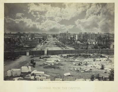 Columbia from the Capitol by George N. Barnard