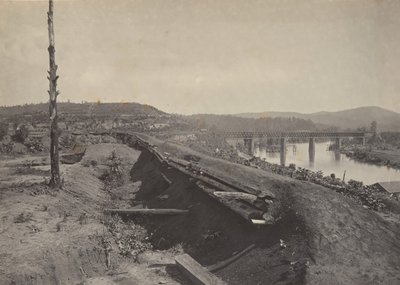 Defences of the Etawah Bridge by George N. Barnard