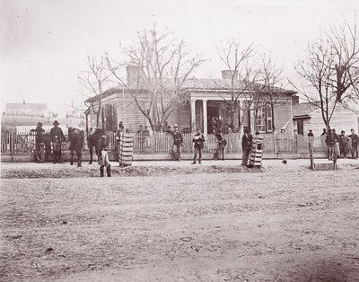 Headquarters of General Sherman or Thomas, Chattanooga by George N. Barnard