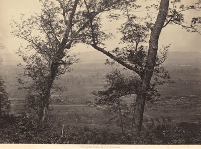 Orchard Knob from Mission Ridge by George N. Barnard