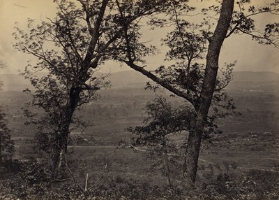Orchard Knob from Mission Ridge by George N. Barnard