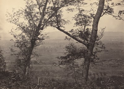 Orchard Knob from Mission Ridge by George N. Barnard