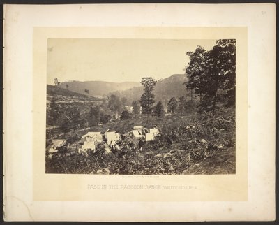 Pass in the Raccoon Range, Whiteside No. 2 by George N. Barnard