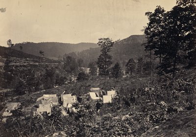 Pass in the Raccoon Range, Whiteside No. 2 by George N. Barnard