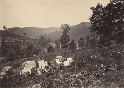 Pass in the Raccoon Range, Whiteside No. 2, 1860s by George N. Barnard