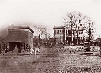 Provost Marshals Headquarters, Chattanooga by George N. Barnard