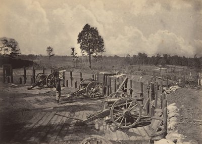 Rebel Works in Front of Atlanta, Georgia No. 2, 1860s by George N. Barnard