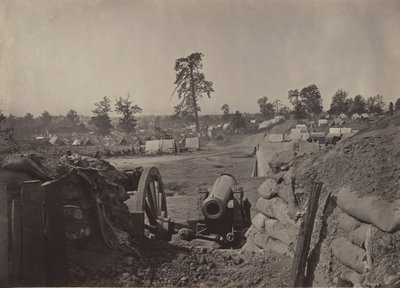 Rebel Works in Front of Atlanta, Georgia No. 3 by George N. Barnard