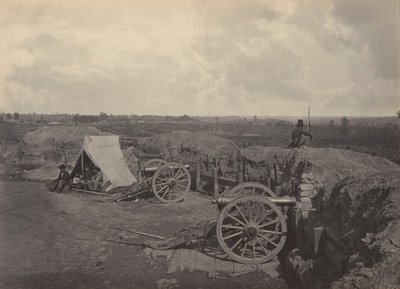 Rebel Works in Front of Atlanta, Georgia No. 4 by George N. Barnard