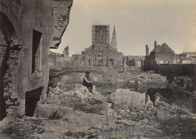 Ruins in Charleston, South Carolina by George N. Barnard