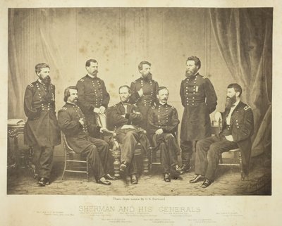 Sherman and His Generals by George N. Barnard